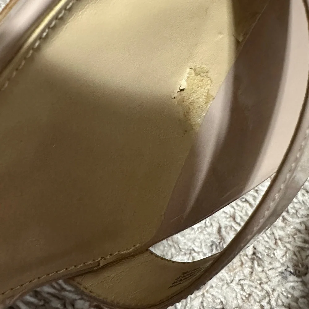 Michael Kors Women's Beige Heels - Picture 4 of 4